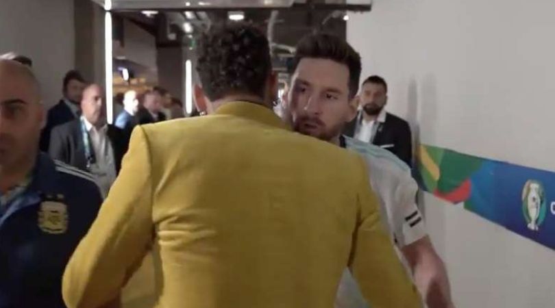 Neymar met Messi for a private chat post Argentina and Brazil clash amid return to Barcelona speculations