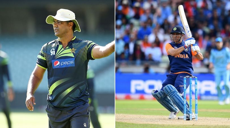 Waqar Younis slams MS Dhoni and India with his tweet after defeat against England