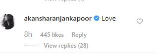 Akansha Ranjan Kapoor and KL Rahul's reports of dating each other goes viral on internet after former's comment on latter's social media post