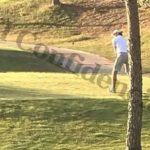 Gareth Bale was seen playing golf while Real Madrid were losing to Tottenham