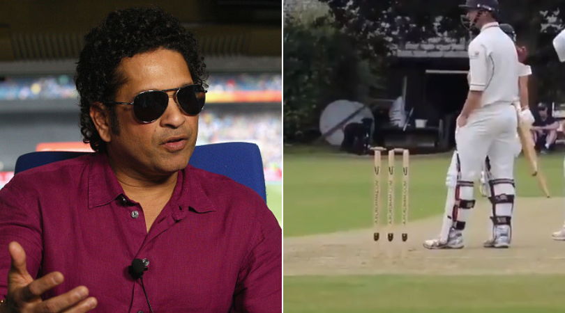 WATCH: Sachin Tendulkar seeks answer from fans regarding confusion around viral video of bowled dismissal