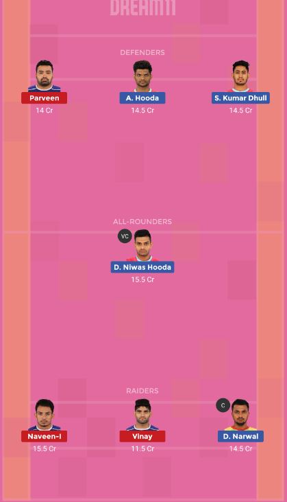 HAR Vs JAI Dream 11 Predictions
