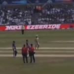 Watch: A streaker runs on to the field to interrupt Newzealand Vs England clash
