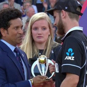 Sachin Tendulkar reveals what he said to Kane Williamson after New Zealand's loss in final of 2019 Cricket World Cup