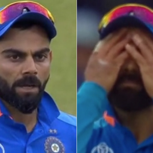 WATCH: MS Dhoni and Virat Kohli involved in sloppy fielding as India concede two overthrow runs | India vs New Zealand