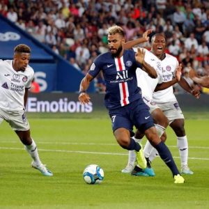Choupo-Moting remarkable goal for Paris Saint Germain was out of this world