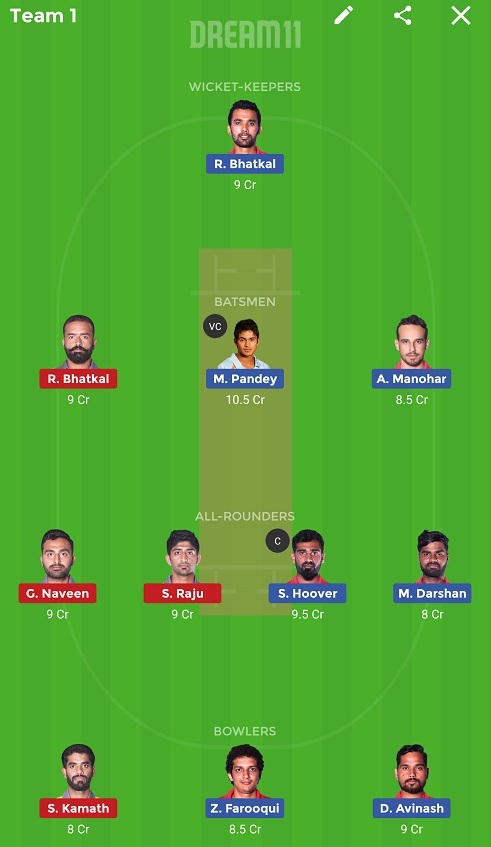 BP vs BIJ Dream11