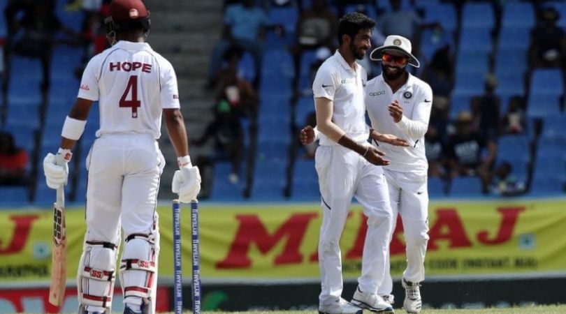 WATCH: Jasprit Bumrah gives 'smiling' send-off to Shai Hope after dismissing him with unplayable delivery during Antigua Test