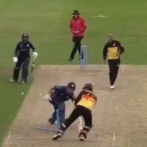 Kiplin Doroga stumping vs Scotland: Watch PNG wicket-keeper affects outstanding stumping to dismiss Richie Berrington