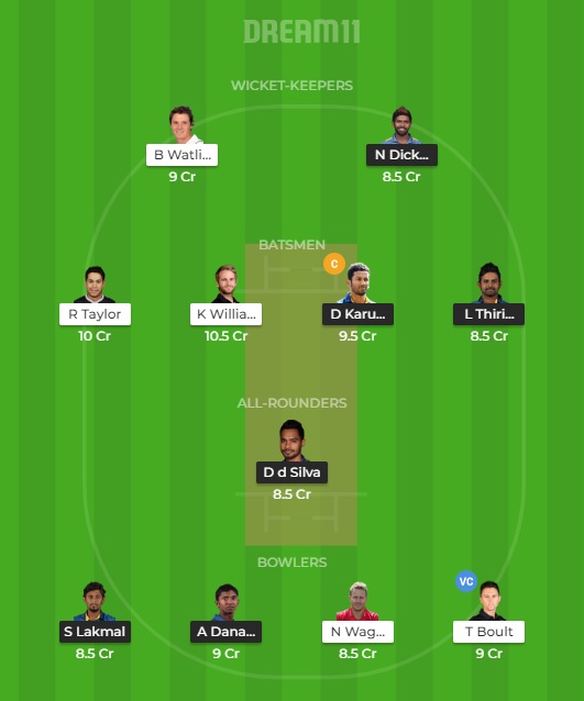 SL vs NZ Dream11 Team Prediction, Probable Playing 11, Toss Prediction and Pitch Report for 2nd Test