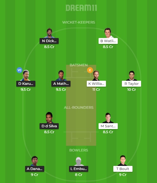 SL vs NZ Dream11 Team Prediction, Probable Playing 11, Toss Prediction And Pitch Report for 1st Test