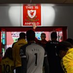 After three-and-a-half years, Jurgen Klopp allows Liverpool players to touch 'This is Anfield' sign