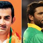 Gautam Gambhir mocks Shahid Afridi over his "immature" tweet on Kashmir
