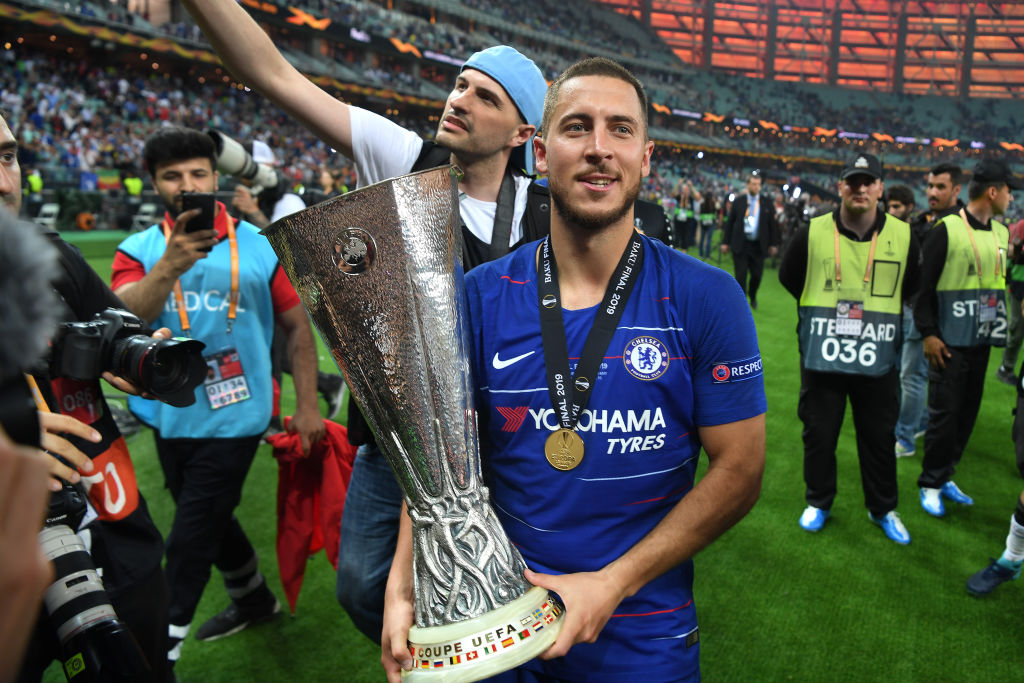 Eden Hazard crowned Europa Player of the season