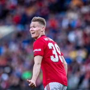 Scott Mctominay hyped Manchester United teammates after his side scores third goal against Chelsea