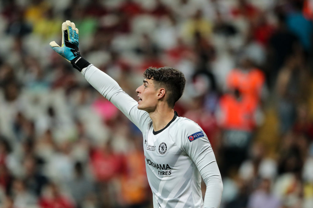 Watch: Kepa’s double save takes Chelsea to Extra time against Liverpool in the UEFA Super Cup