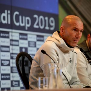 Zinedine Zidane reacts to Gareth Bale playing golf during Real Madrid’s loss to Tottenham