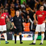 Harry Maguire gets dribbled past in only his second game for Manchester United