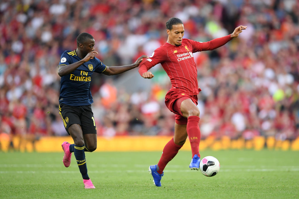 Virgil Van Dijk: Arsenal new signing Nicolas Pepe ends Van Dijk's incredible streak of 50 games