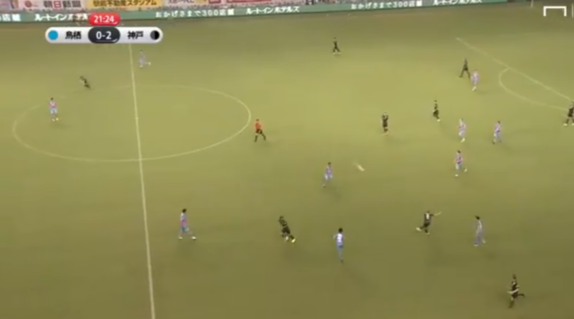 Watch: Andres Iniesta turns back time with a one touch volley that leads to a goal