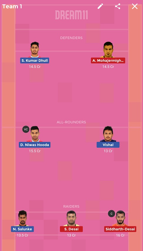 JAI vs HYD Dream11