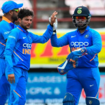 Why is Kuldeep Yadav not playing in today's 3rd ODI vs West Indies?