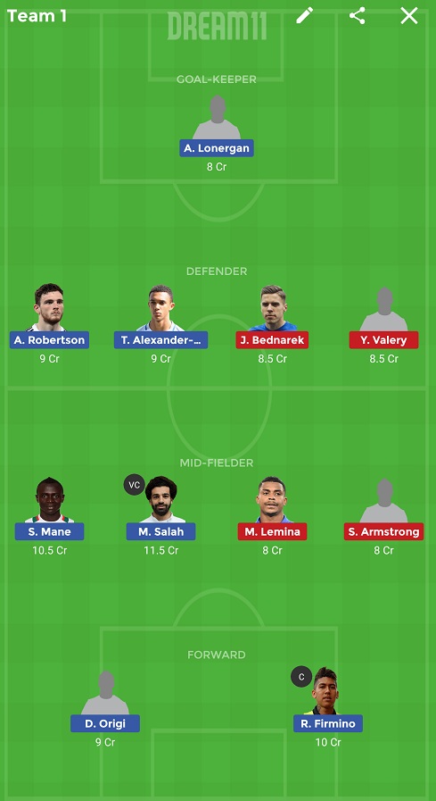 LIV vs SOU Dream11