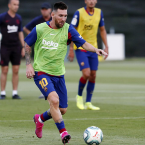 Watch: Lionel Messi tears it up in Barcelona’s practice session on his return from injury