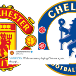 Manchester United takes brutal dig at Chelsea on Twitter