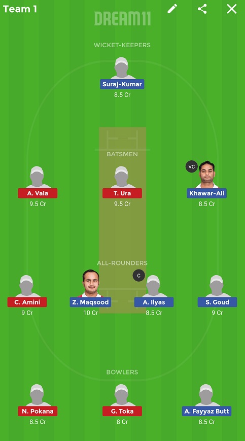 OMN vs PNG Dream11