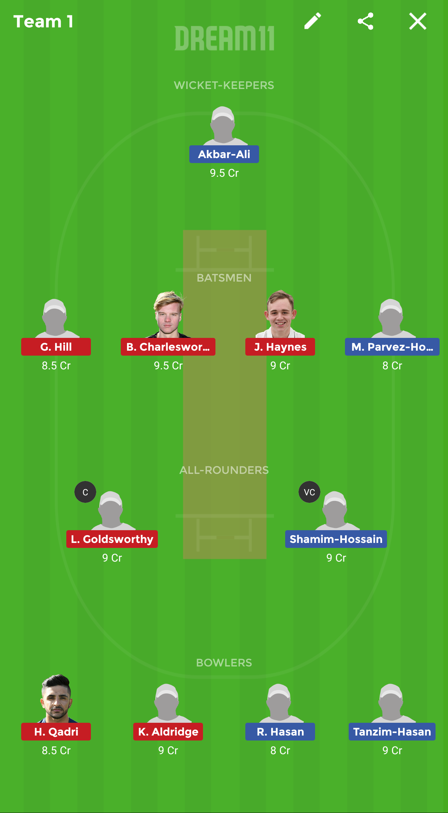 BNY vs ENY Dream11