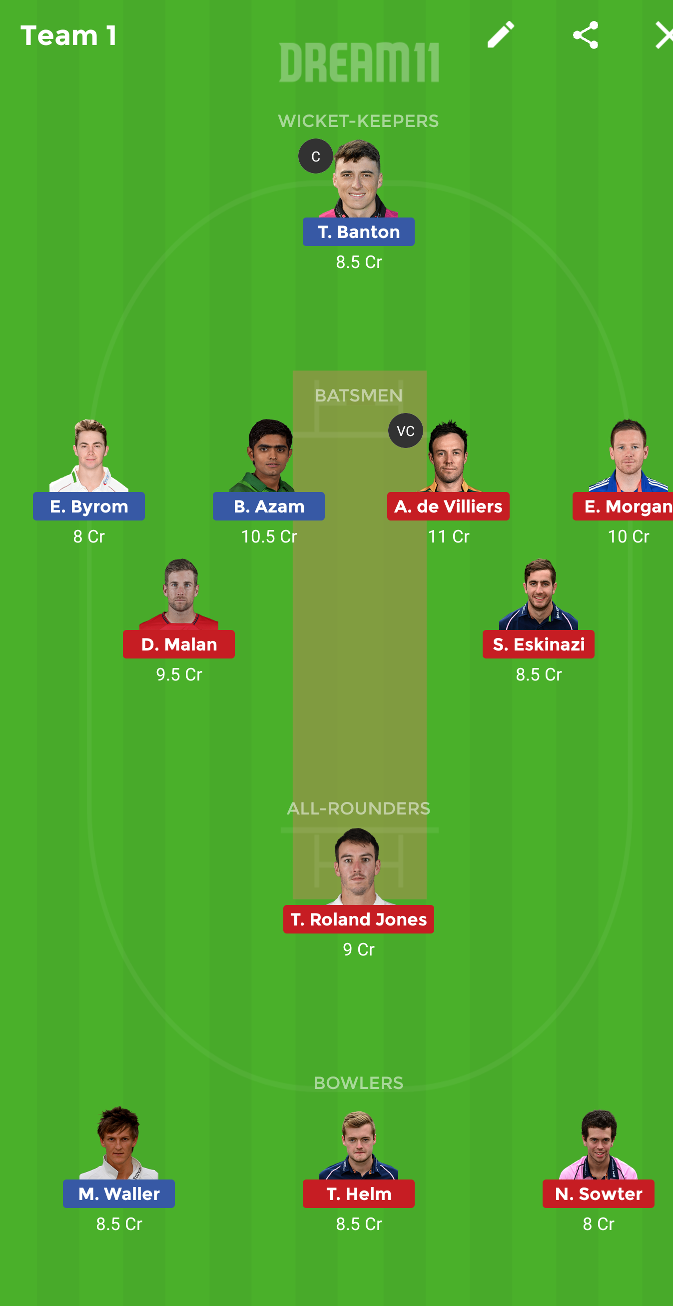 SOM vs MID Dream11 Team Prediction: Somerset vs Middlesex Vitality Blast Dream 11 Team Picks And Probable Playing 11