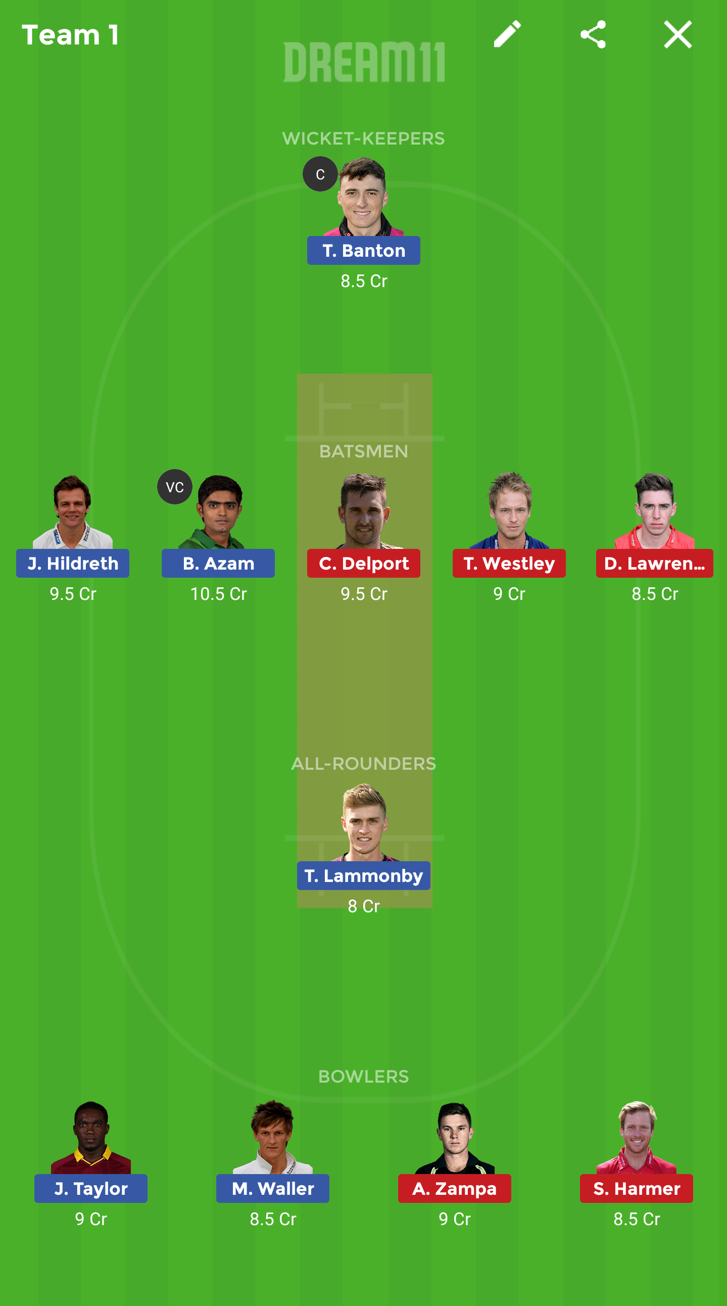 SOM vs ESS Dream11