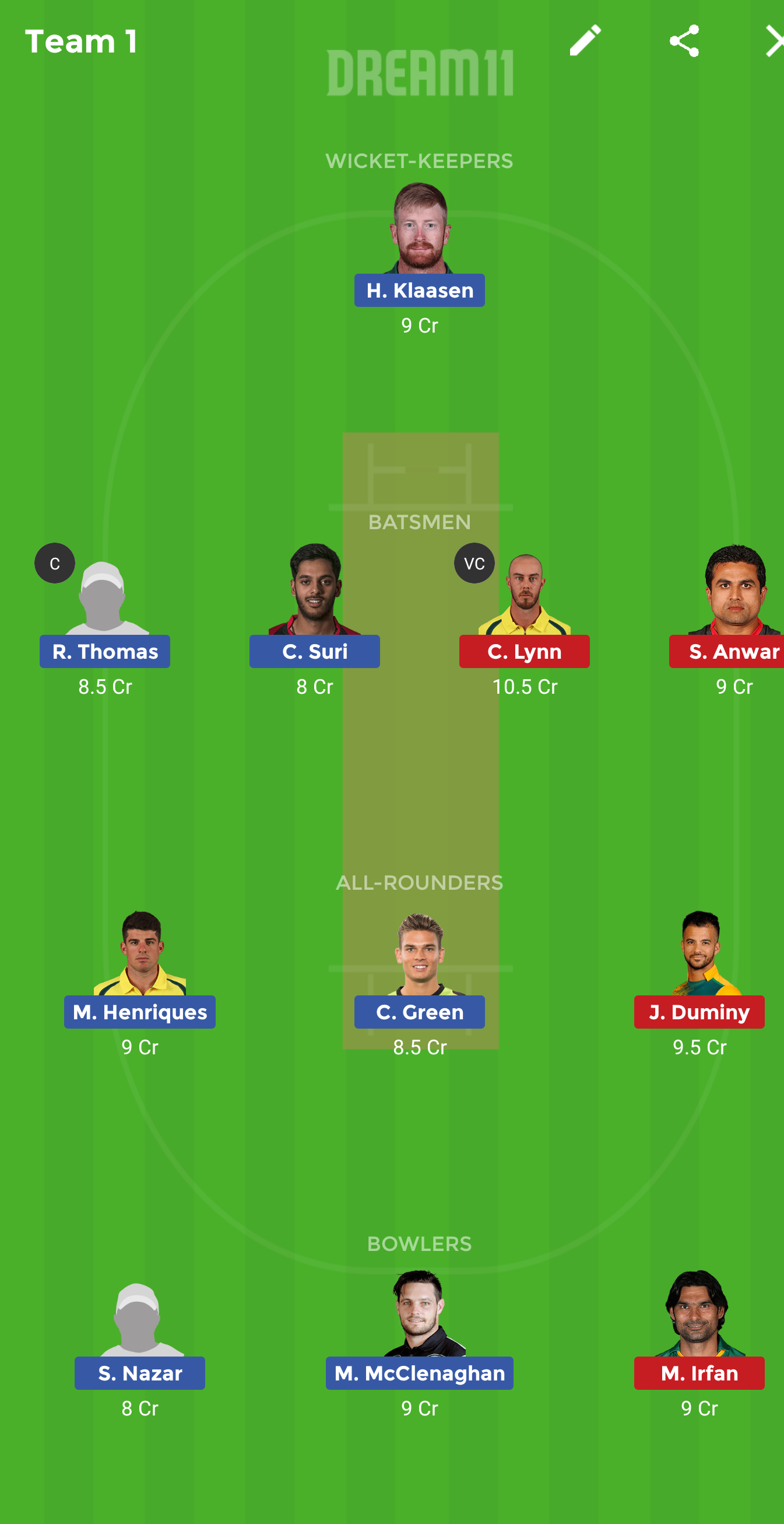 TOR vs WH Dream11 Team Prediction, Probable Playing 11, Match Prediction, Toss Prediction And Pitch Report for GT20 Today Match