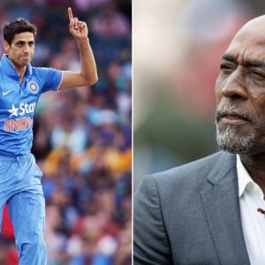 Viv Richards and Ashish Nehra exclusively hold same batting record
