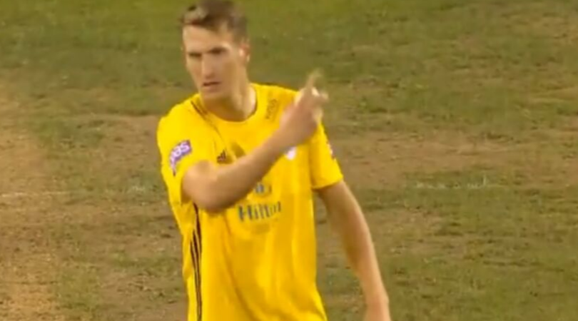 WATCH: Chris Morris' perfect send-off to James Bracey during Gloucestershire vs Hampshire Vitality Blast match