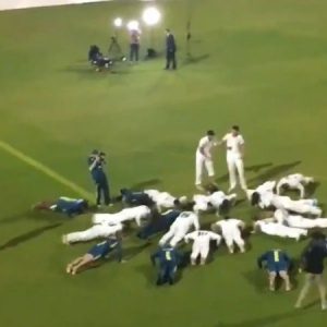 WATCH: Australia tease England after retaining Ashes at Old Trafford