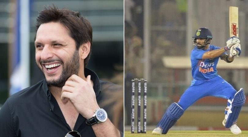 Shahid Afridi Twitter: Former Pakistani captain heaps praise on Virat Kohli; wants him to keep entertaining fans