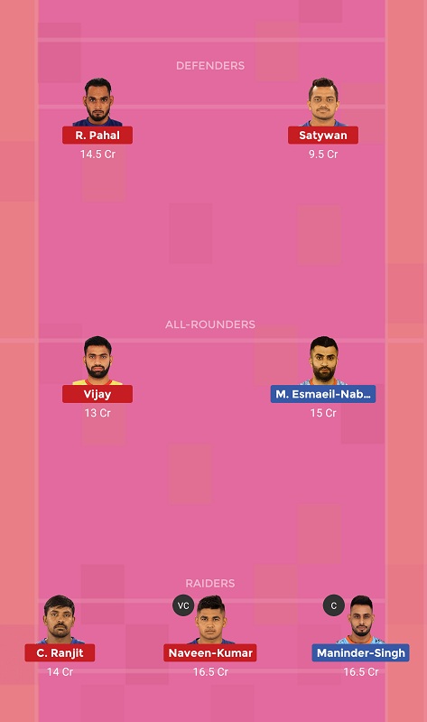 BEN vs DEL Dream11