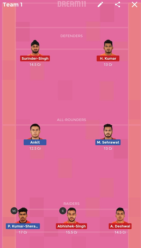 BLR vs MUM Dream11