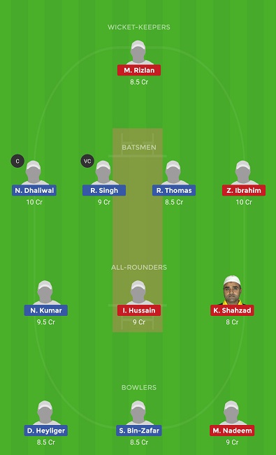 CAN vs QAT Dream11