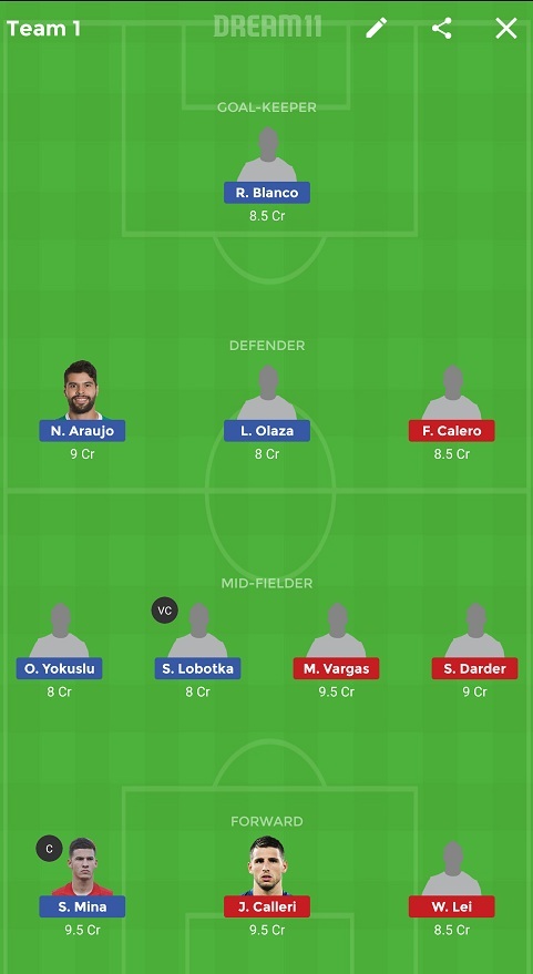 CEV vs ESL Dream11