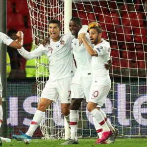 Cristiano Ronaldo spurred by Messi chants leads Portugal to victory vs Serbia