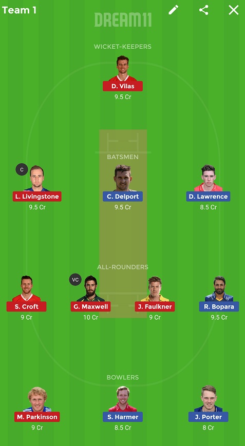 ESS vs LAN Dream11 