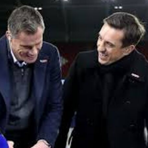 Gary Neville and Jamie Carragher hilariously analyse each other’s defending in the Vincent Kompany testimonial