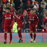 Roberto Firmino hilariously reacts to being stood between Mohamad Salah and Sadio Mane in Burnley tunnel