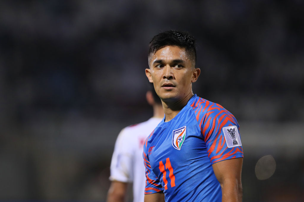 Sunil Chhetri: 'I was crying' as Skipper reflects on India's draw against Qatar
