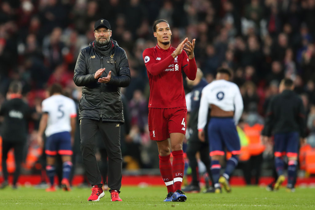 Barcelona and Real Madrid set to compete for Virgil Van Dijk and Jurgen Klopp