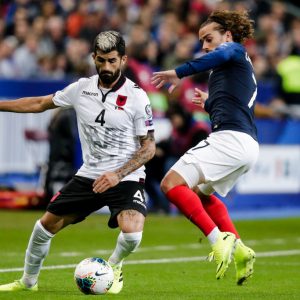 Antoine Griezmann pulls off a stunning no-look nutmeg vs Albania