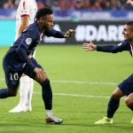 Neymar scores an 87th minute stunner to silence fans after having plastic cups thrown at him in the PSG vs Lyon match